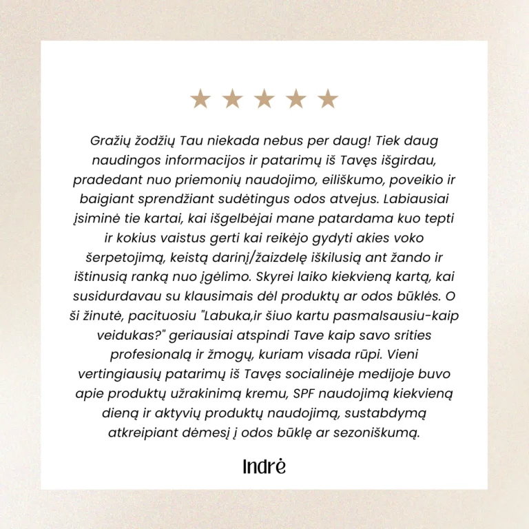 atsiliepimai