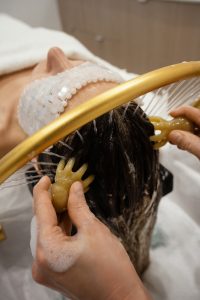 japoniškas galvos spa